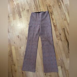 Lyssé New York Plaid Pleated Trousers — Size XS